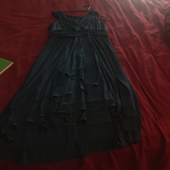 Turquoise dress - Picture 2 of 3