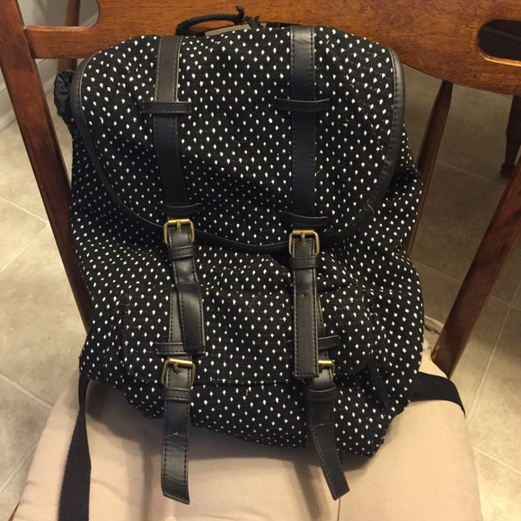 Polka Dot Messenger Bag