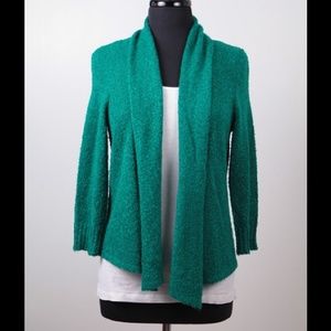 Kelly Green boucle sweater size Medium