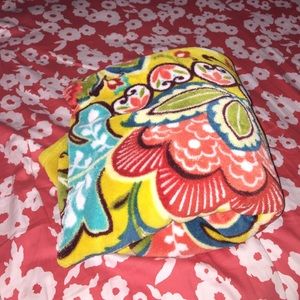 RARE print Vera Bradley blanket-negotiating price!