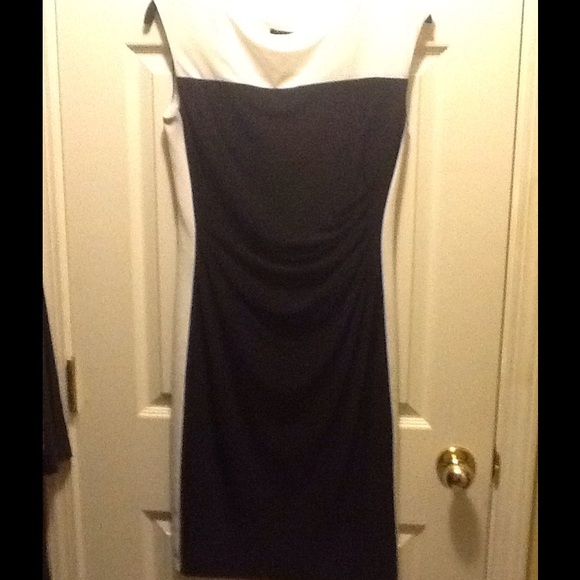 Chaps Two tone Dress