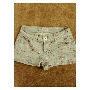 Candie's Floral Shorts