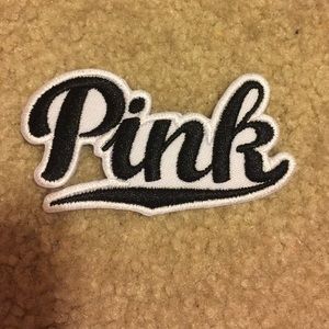 VS PINK IRON ON PATCH