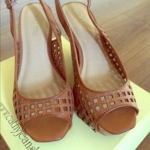 Cathy Jean casual wedges