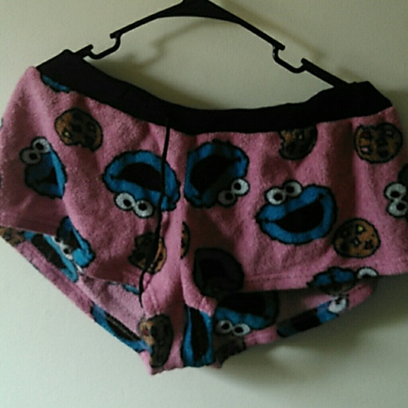 Cookie Monster Pajama Shorts