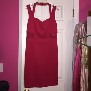 Guess Ruby Red Cocktail Dress