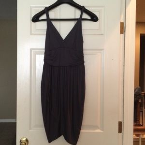 Charcoal gray dress