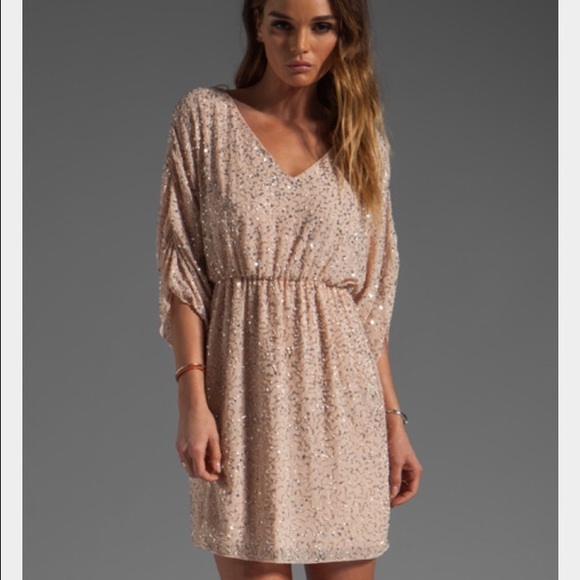 Alice and Olivia Olympia Embellished Tunic Dress - Picture 4 of 4