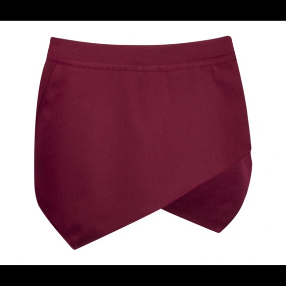 Express Dresses & Skirts - Express Asymmetrical Hem Skort Skirt Shorts