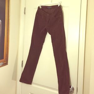 Brown corduroy pants