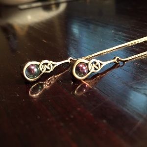 Pendant Threader Earrings