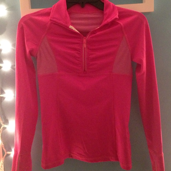 lululemon athletica | Shirts & Tops | Ivviva Hot Pink Pullover Size 2 ...