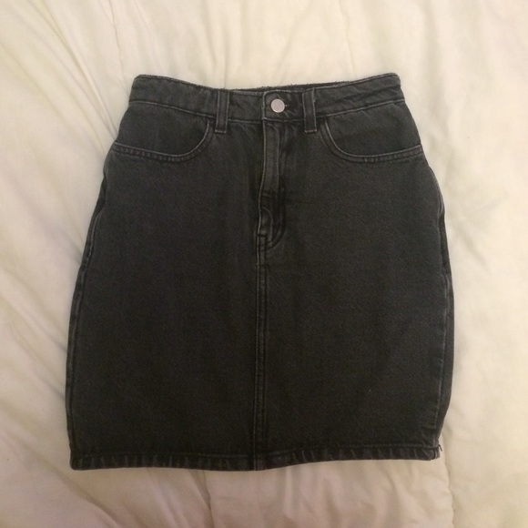 American apparel denim high waist skirt - Picture 1 of 4