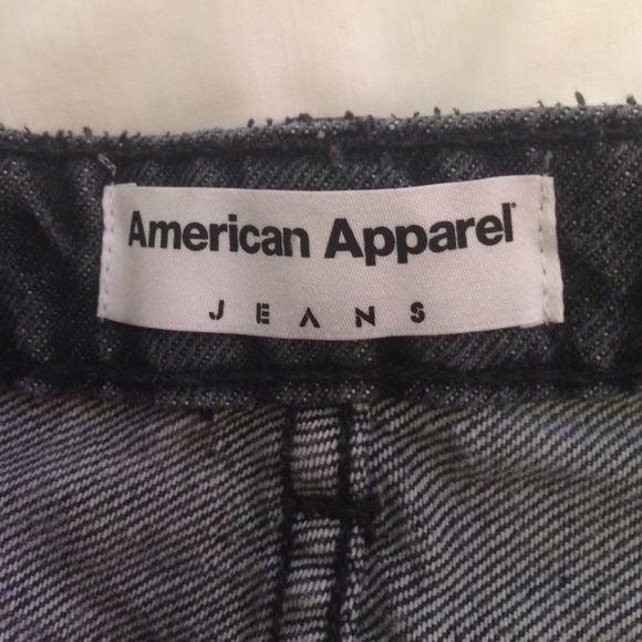 American apparel denim high waist skirt - Picture 2 of 4