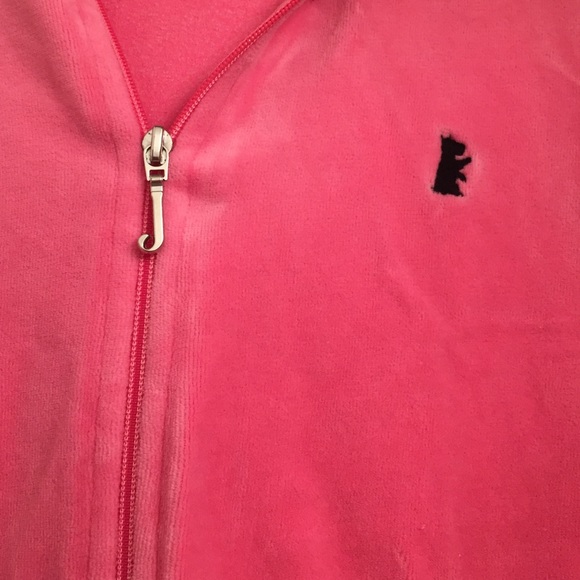 Juicy Couture pink zip up - Picture 2 of 4