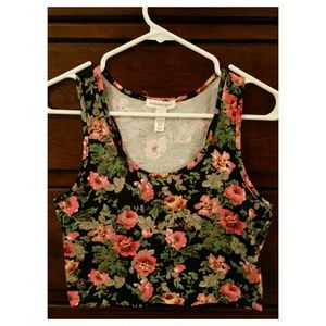Floral Crop Top