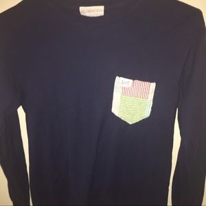 Fraternity Collection Navy Longsleeve!