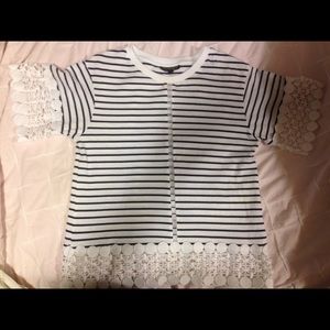 Topshop Striped Shirt