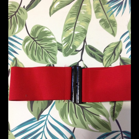 American Apparel Red Belt