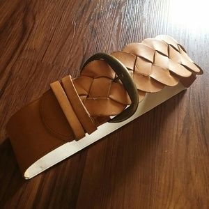 Urban Outfitters Wide Band Braided Belt