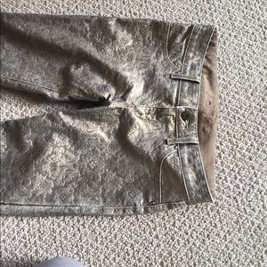 DL1961 metallic printed Emma legging