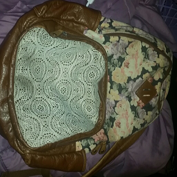 Floral Backpack