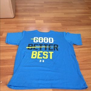 Under armour good better best t-shirt