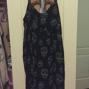 Torrid Colorful Skull Dress