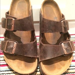 Birkenstock Arizona brown leather size 41