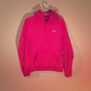 Under Armour performance pink hoodie
