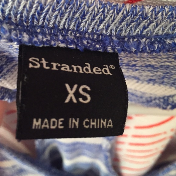 blue and white striped tank - Picture 3 of 3