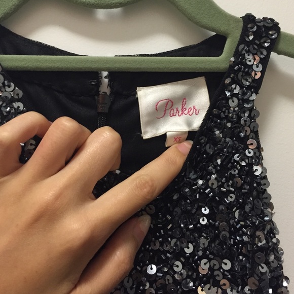 🎉HP🎉Parker gunmetal sequin bodycon dress - Picture 2 of 4