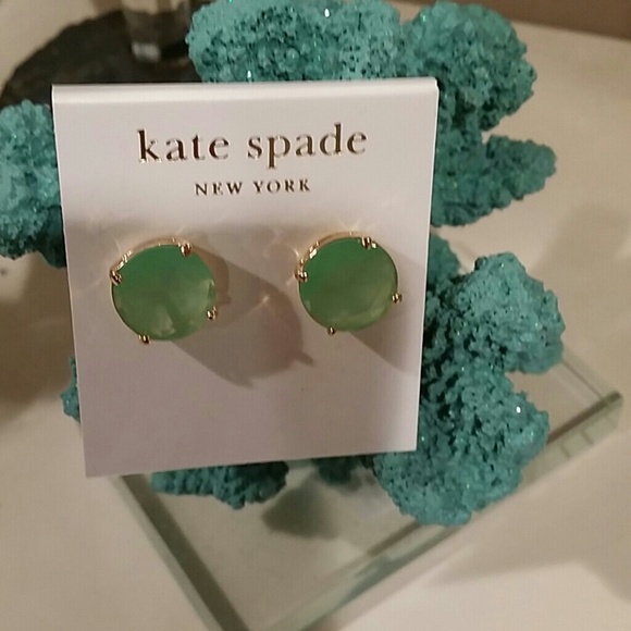 Large kate spade gumdrop Earrings New/tag & pouch - Picture 2 of 7