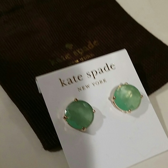Large kate spade gumdrop Earrings New/tag & pouch - Picture 3 of 7