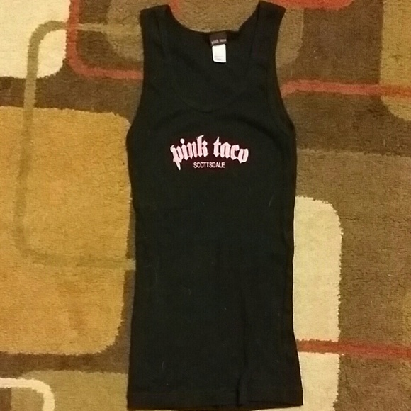 Pink Taco Tank Top