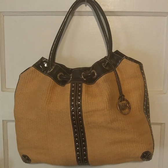 Michael Kors natural purse