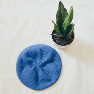 Vintage Royal Blue Beret