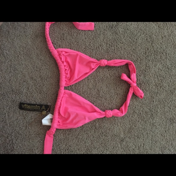 Vitamin A braided bikini top