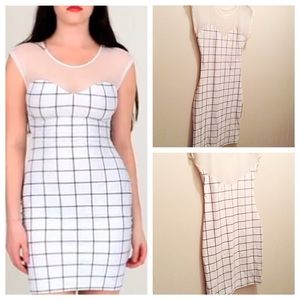 New Item : Printed Sweetheart Mini Dress