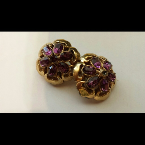 Hollycraft Vintage Earrings Clip