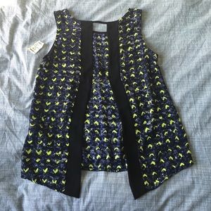 Akira Print open back tank