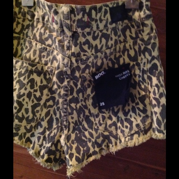 Urban Outfitters Pants - High rise cheetah cheeky urban BdG