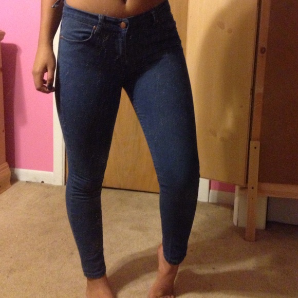 Forever21 highwasited skinny jeans