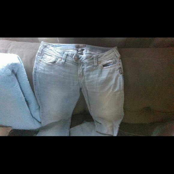 Silver, wrangler, rock&roll jeans - Picture 2 of 3