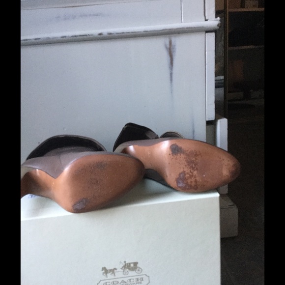 Coach Halia high heel boots in brown - Picture 4 of 4