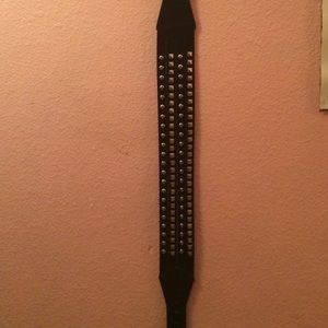 4 layered studded belt