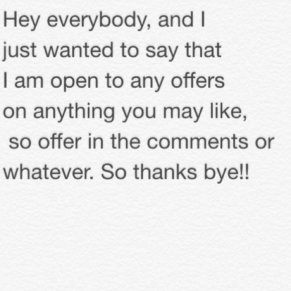 Make offers