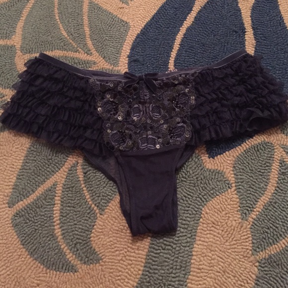 Victoria's Secret Sequin and Ruffle panties