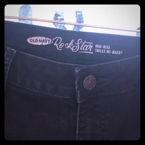Old Navy Rockstar mid-rise skinny jeans!
