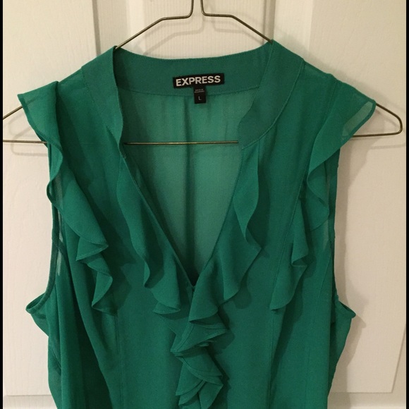 Express Tops - Express sheer blouse